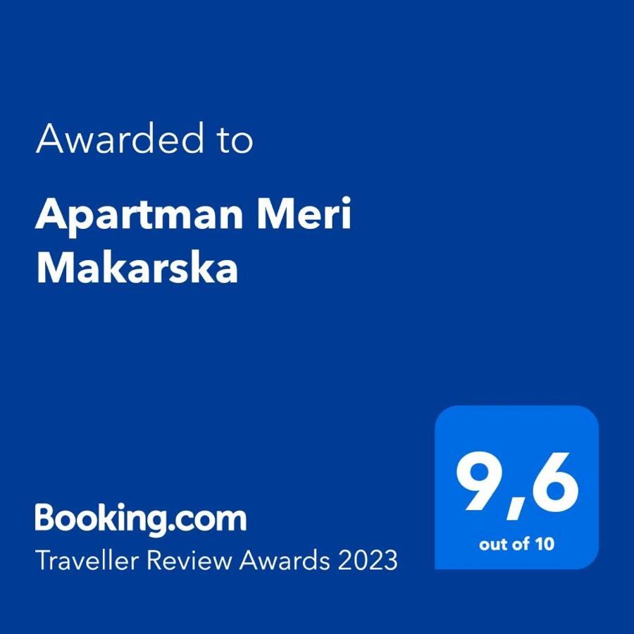 Apartman Meri Makarska Exterior foto